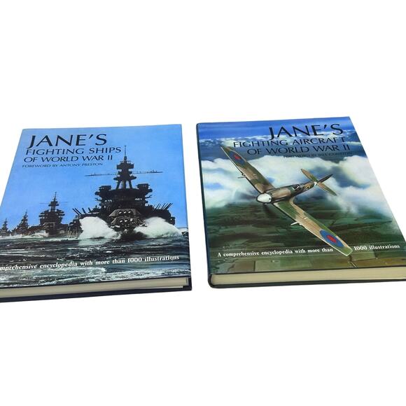 'Jane's Fighting Ships of World War II' Encyclopedia Two Volumes Boxed Set - Picture 5 of 6